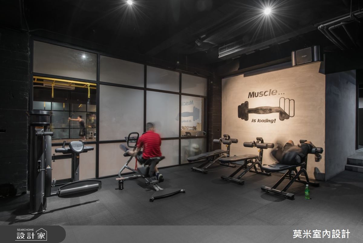 135坪中古屋(5~15年)＿工業風商業空間案例圖片＿莫米室內設計＿莫米_鬥犬健身中心之11
