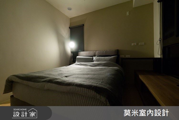 23坪新成屋(5年以下)＿混搭風臥室案例圖片＿莫米室內設計＿莫米_城市美學 禪風派克之11