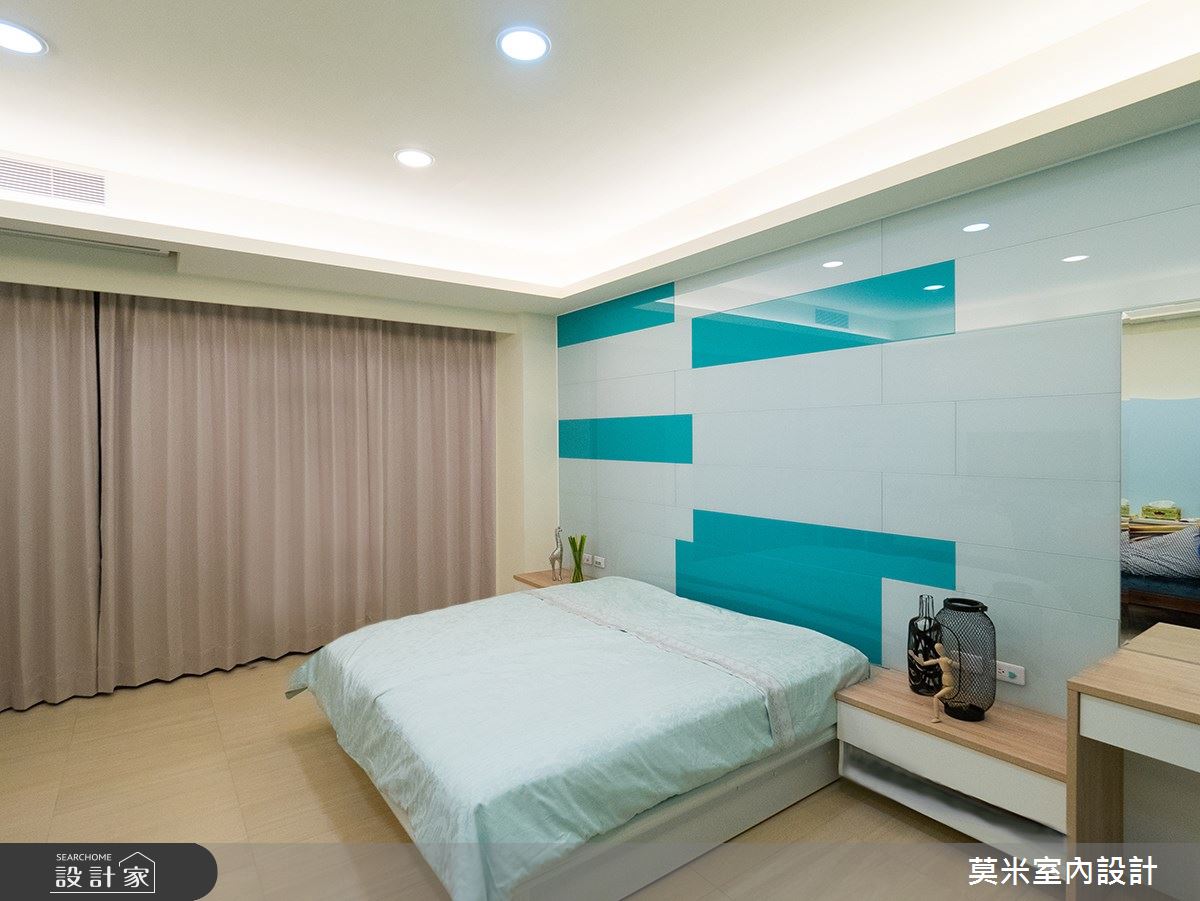 88坪新成屋(5年以下)＿混搭風臥室案例圖片＿莫米室內設計＿莫米_婉約之8