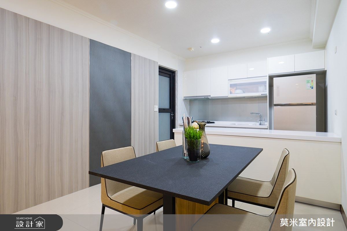 52坪新成屋(5年以下)＿混搭風餐廳案例圖片＿莫米室內設計＿莫米_小清新之3