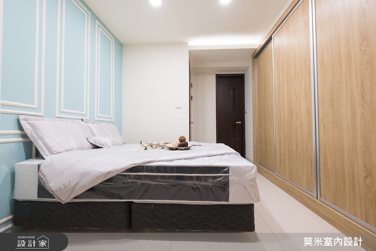 32坪新成屋(5年以下)＿混搭風臥室案例圖片＿莫米室內設計＿莫米_簡約恬適 日式雅韻人文好宅之7
