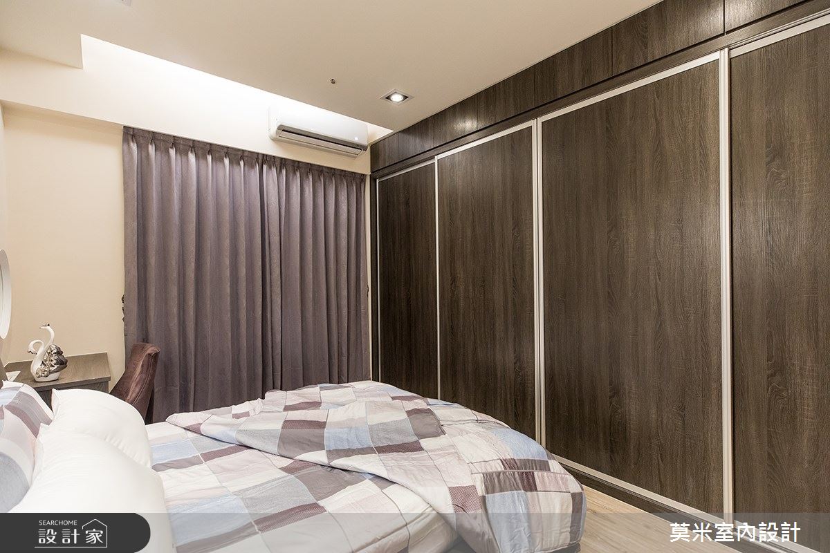 88坪新成屋(5年以下)＿混搭風臥室案例圖片＿莫米室內設計＿莫米_R5郭公館之6