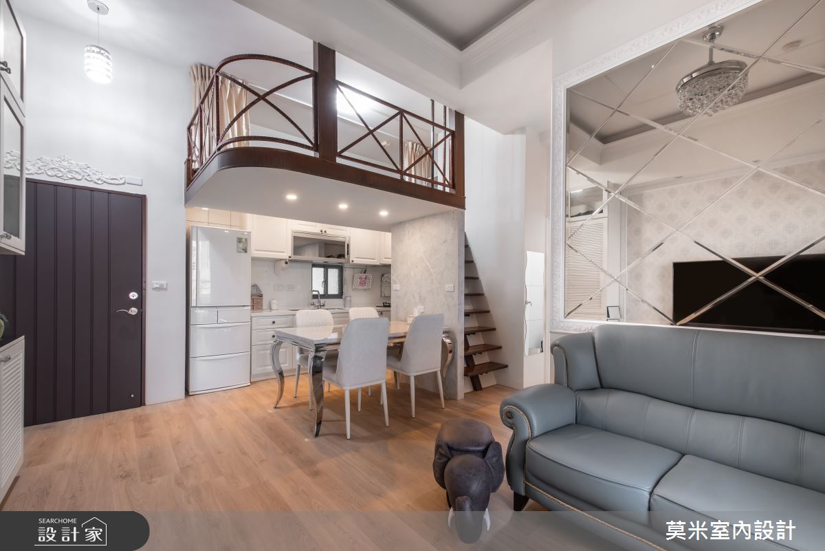 29坪中古屋(5~15年)＿混搭風客廳餐廳案例圖片＿莫米室內設計＿莫米_典藏之5