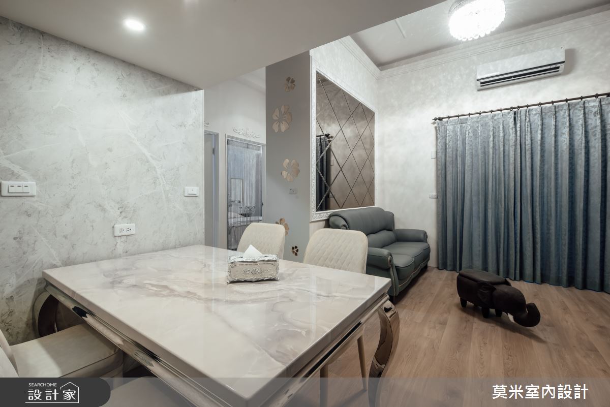 29坪中古屋(5~15年)＿混搭風客廳餐廳案例圖片＿莫米室內設計＿莫米_典藏之3
