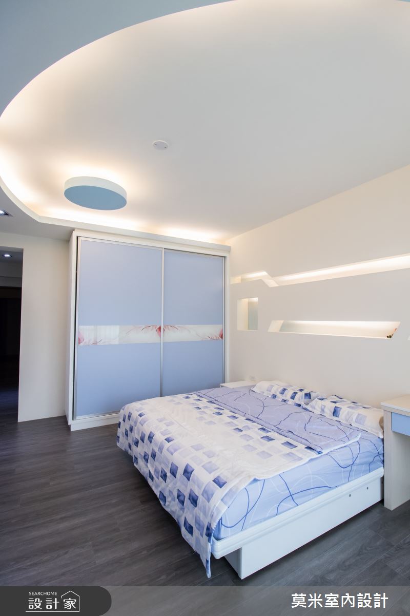 82坪新成屋(5年以下)＿混搭風臥室案例圖片＿莫米室內設計＿莫米_深淺交織之9