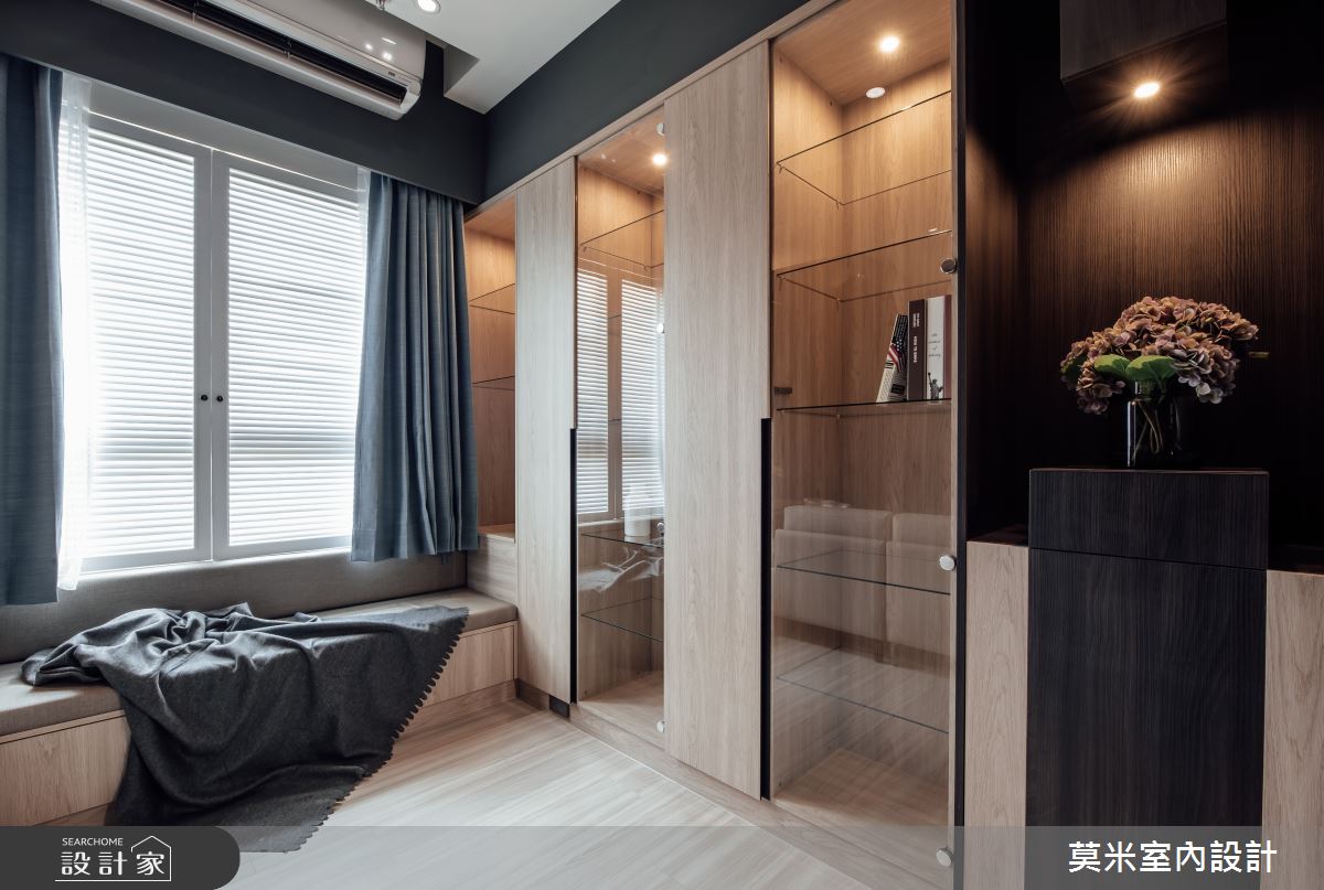 35坪新成屋(5年以下)＿混搭風案例圖片＿莫米室內設計＿莫米_休閒爵士．明亮藍調之13