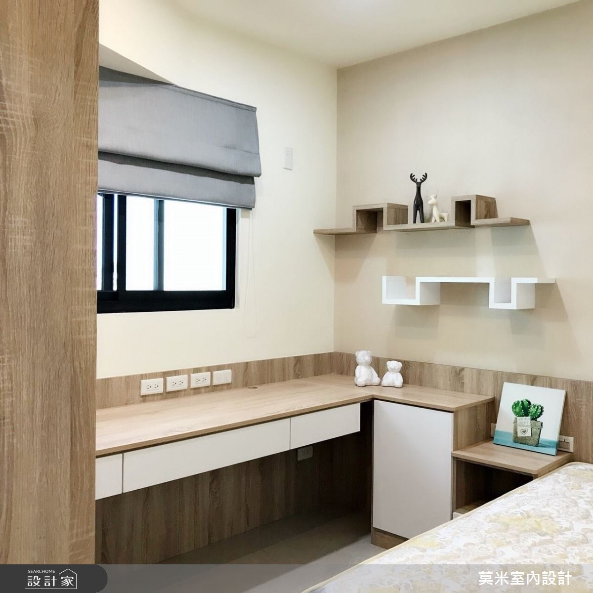 30坪老屋(16~30年)＿混搭風臥室案例圖片＿莫米室內設計＿莫米_恬靜之11