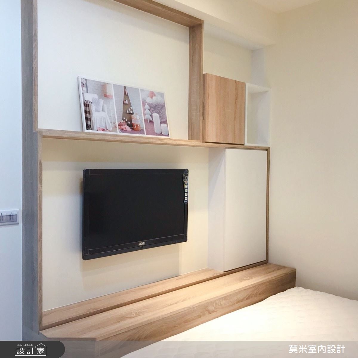 30坪老屋(16~30年)＿混搭風臥室案例圖片＿莫米室內設計＿莫米_恬靜之12