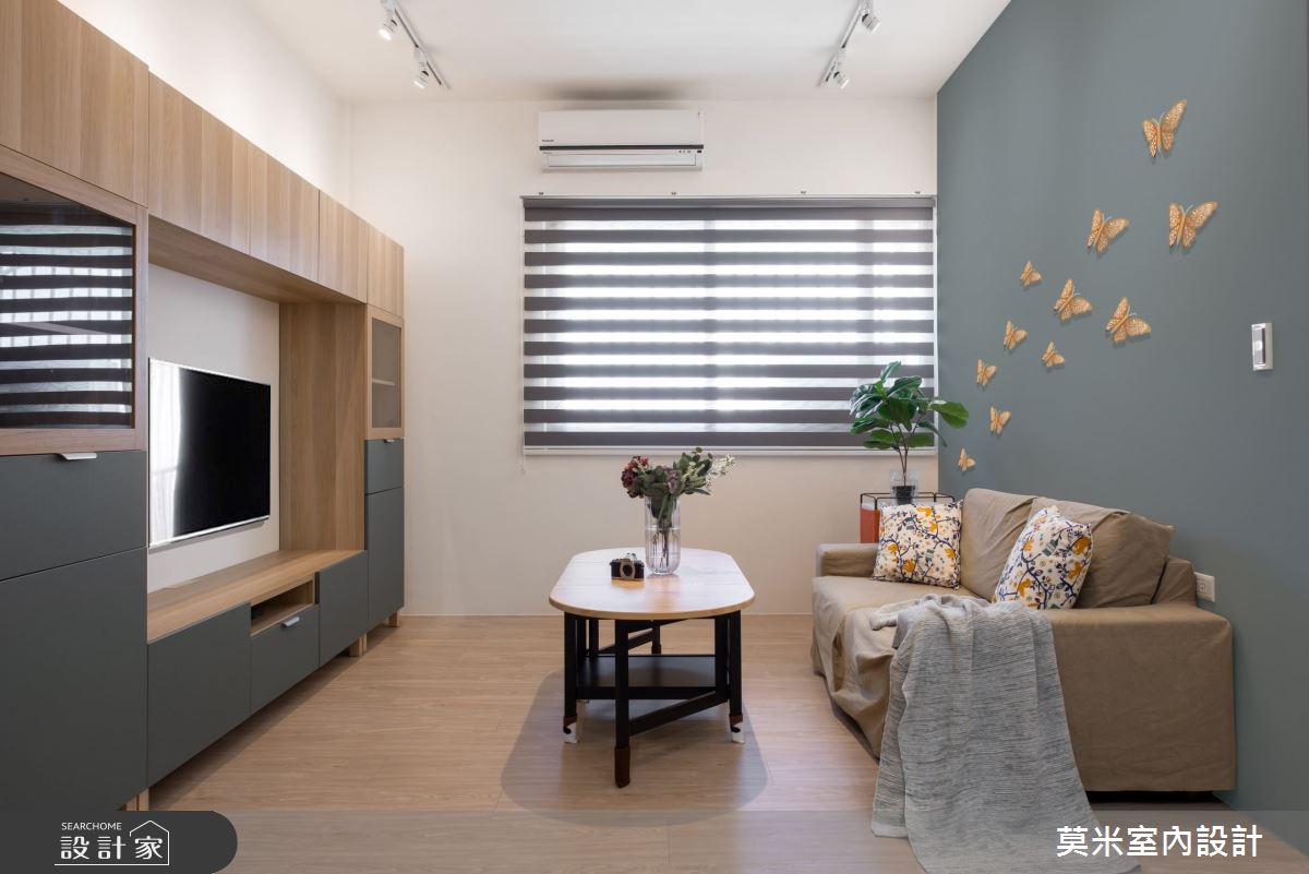 30坪老屋(16~30年)＿混搭風客廳案例圖片＿莫米室內設計＿莫米_恬靜之9