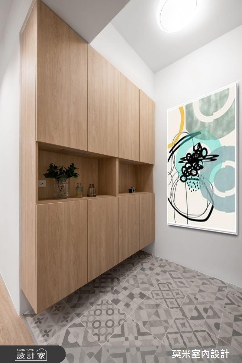 30坪老屋(16~30年)＿混搭風玄關案例圖片＿莫米室內設計＿莫米_恬靜之1