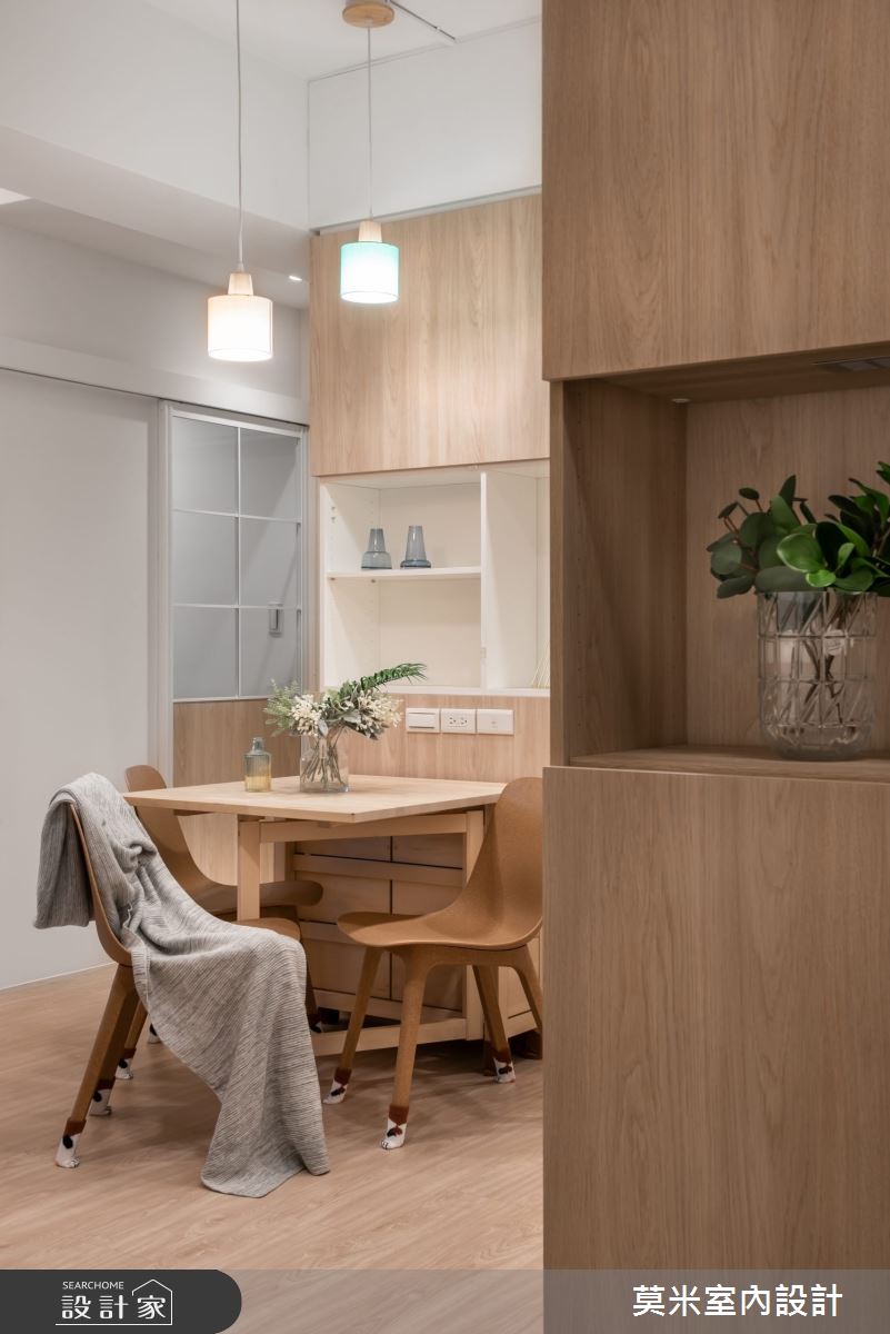 30坪老屋(16~30年)＿混搭風玄關餐廳案例圖片＿莫米室內設計＿莫米_恬靜之4