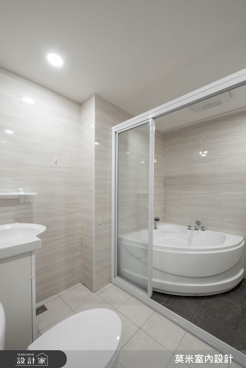 30坪老屋(16~30年)＿混搭風浴室案例圖片＿莫米室內設計＿莫米_恬靜之14