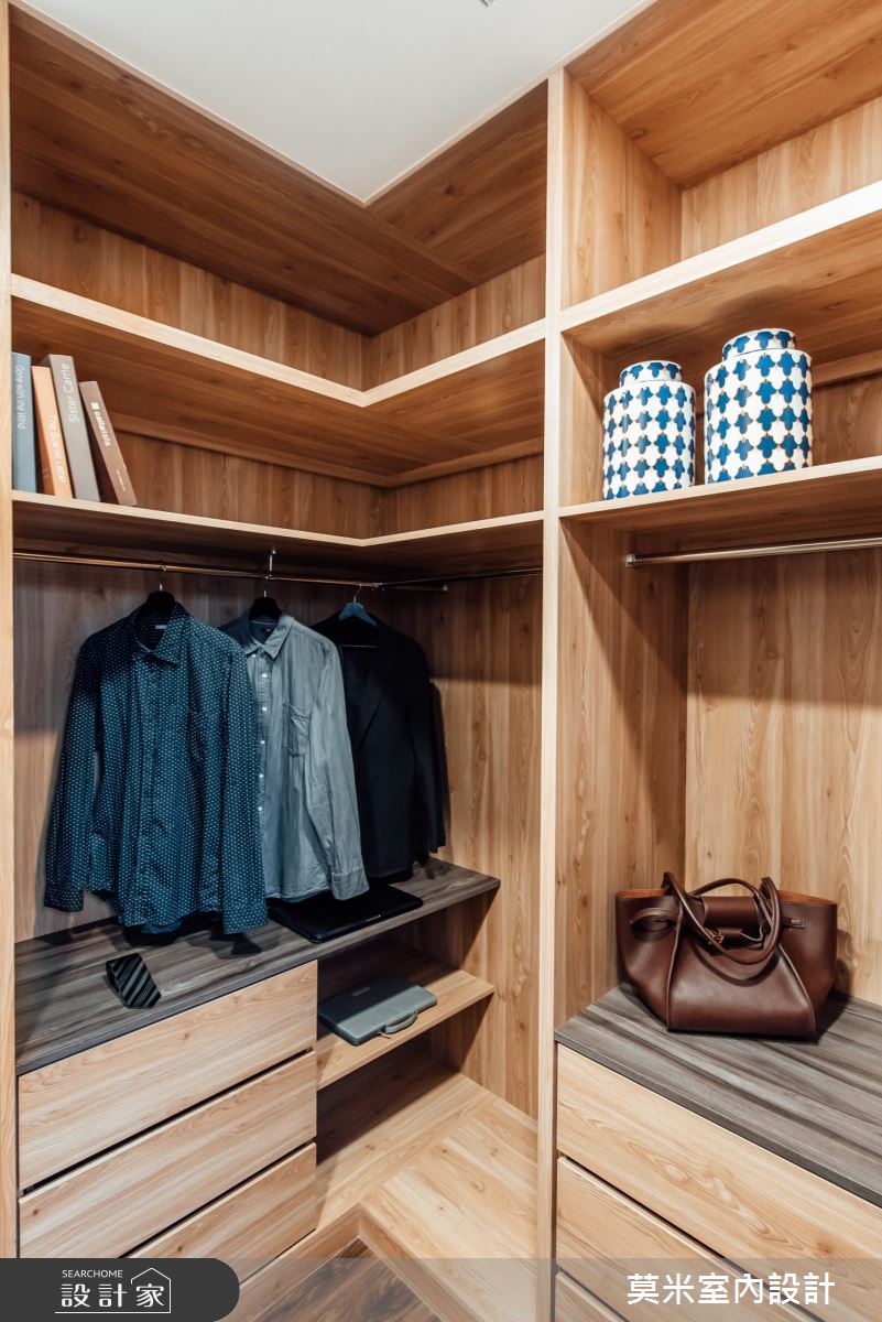 75坪新成屋(5年以下)＿混搭風更衣間案例圖片＿莫米室內設計＿莫米_秘境之17