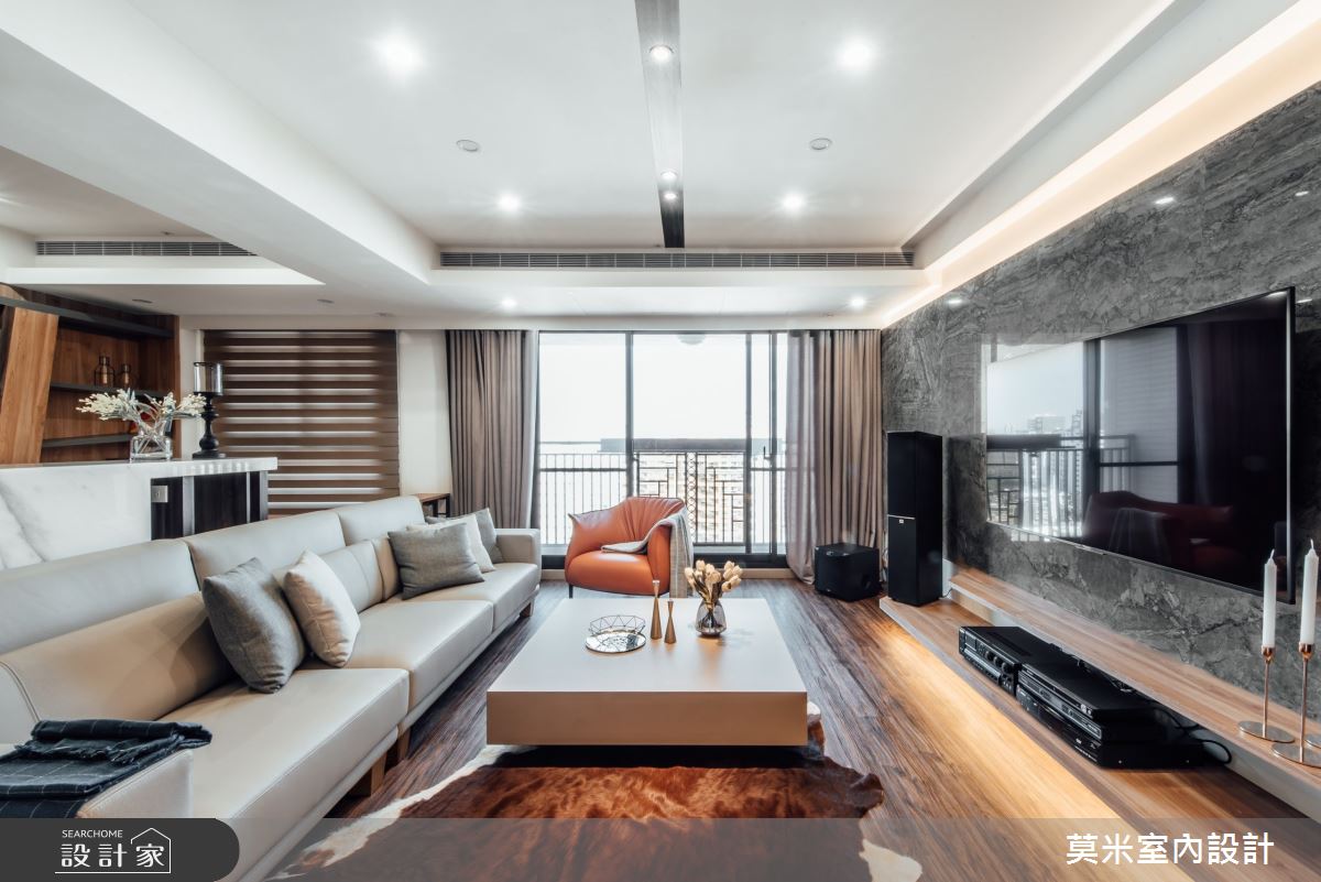 75坪新成屋(5年以下)＿混搭風客廳案例圖片＿莫米室內設計＿莫米_秘境之3
