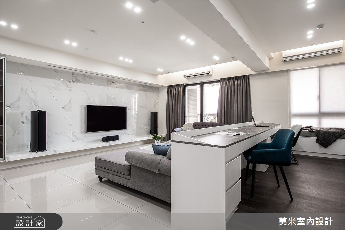 96坪新成屋(5年以下)＿混搭風書房臥榻案例圖片＿莫米室內設計＿莫米_高情厚誼之10