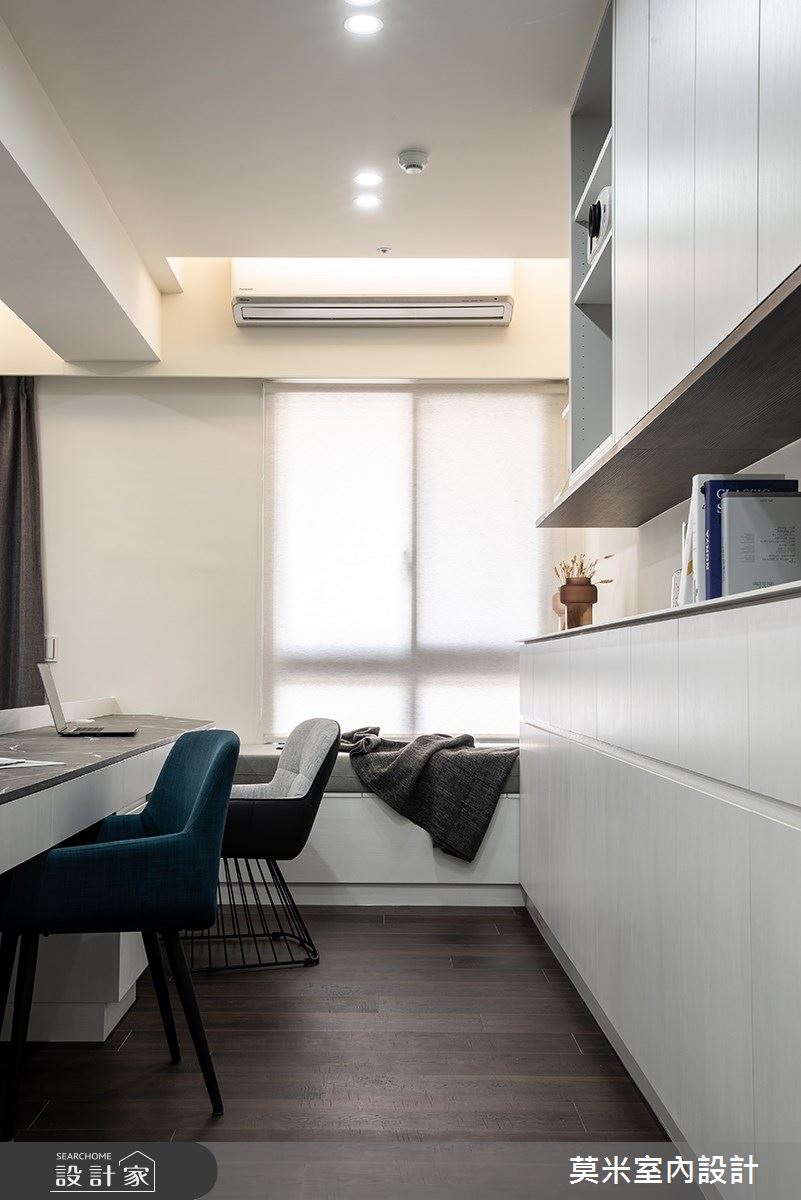 96坪新成屋(5年以下)＿混搭風書房臥榻案例圖片＿莫米室內設計＿莫米_高情厚誼之3677