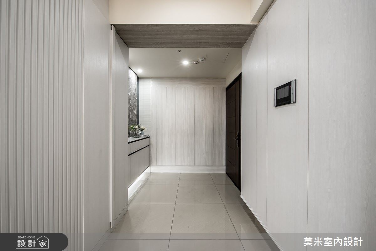96坪新成屋(5年以下)＿混搭風玄關案例圖片＿莫米室內設計＿莫米_高情厚誼之2