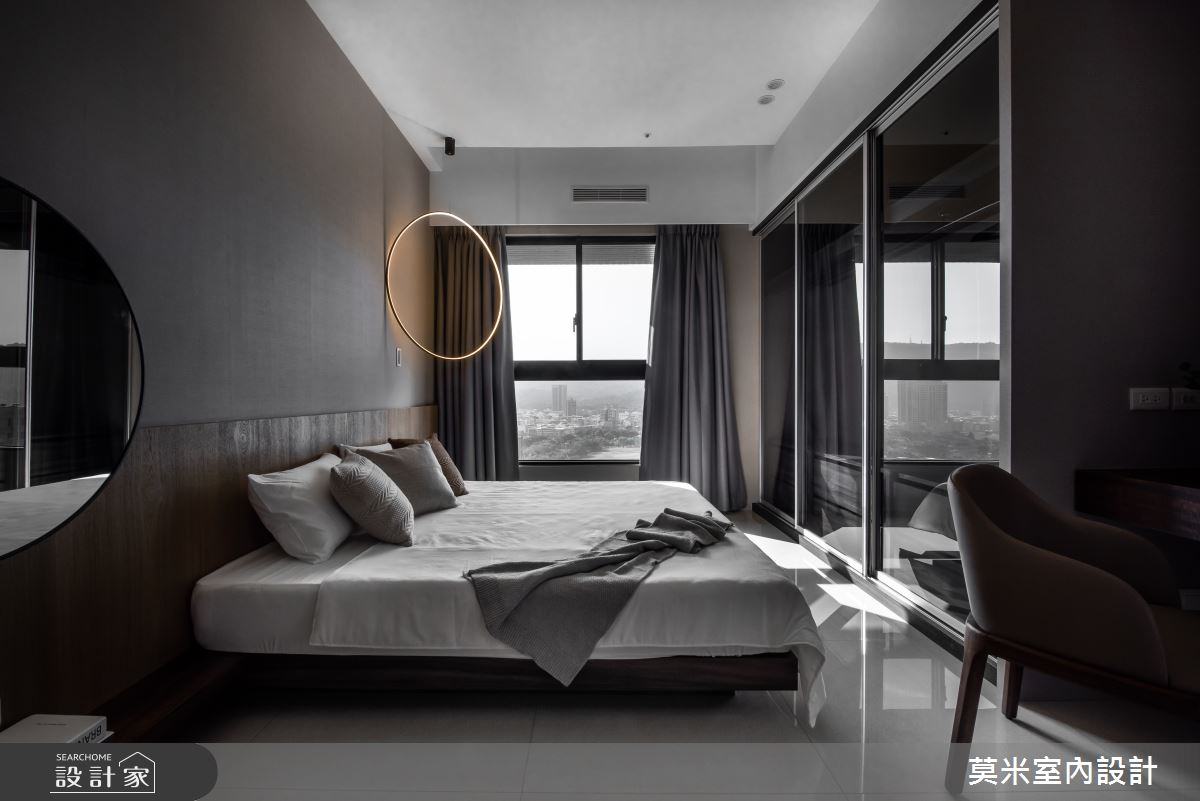66坪新成屋(5年以下)＿簡約風臥室案例圖片＿莫米室內設計＿莫米_光影軌跡之21