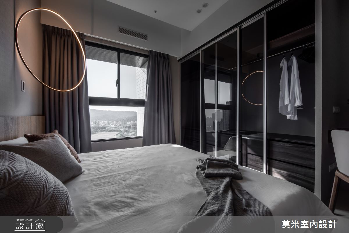 66坪新成屋(5年以下)＿簡約風臥室案例圖片＿莫米室內設計＿莫米_光影軌跡之22