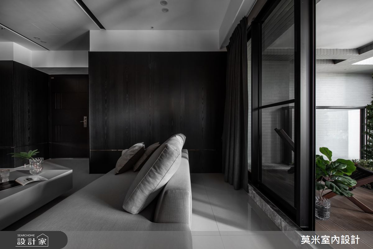 66坪新成屋(5年以下)＿簡約風客廳案例圖片＿莫米室內設計＿莫米_光影軌跡之7