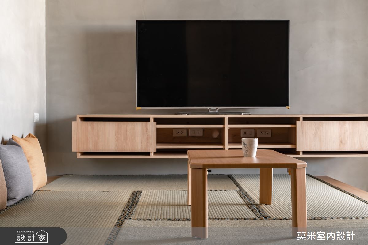 115坪新成屋(5年以下)＿混搭風和室多功能室案例圖片＿莫米室內設計＿莫米_日光之5