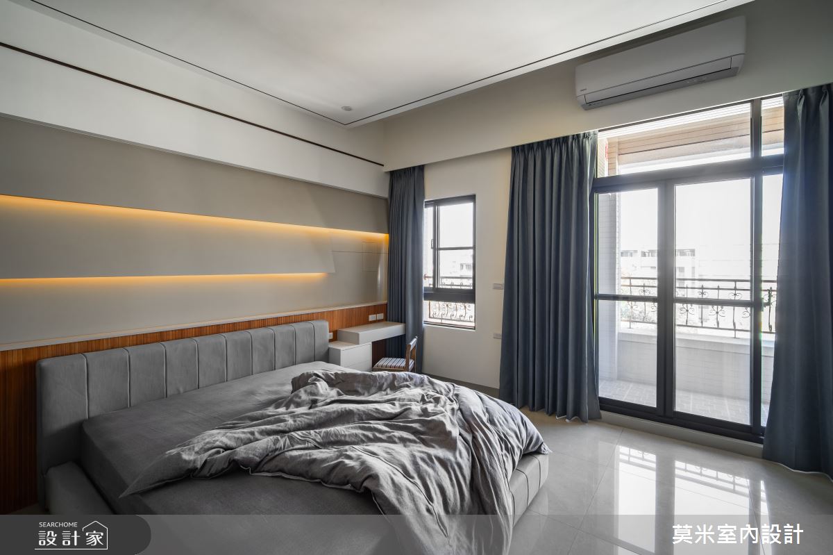 115坪新成屋(5年以下)＿混搭風臥室案例圖片＿莫米室內設計＿莫米_日光之12