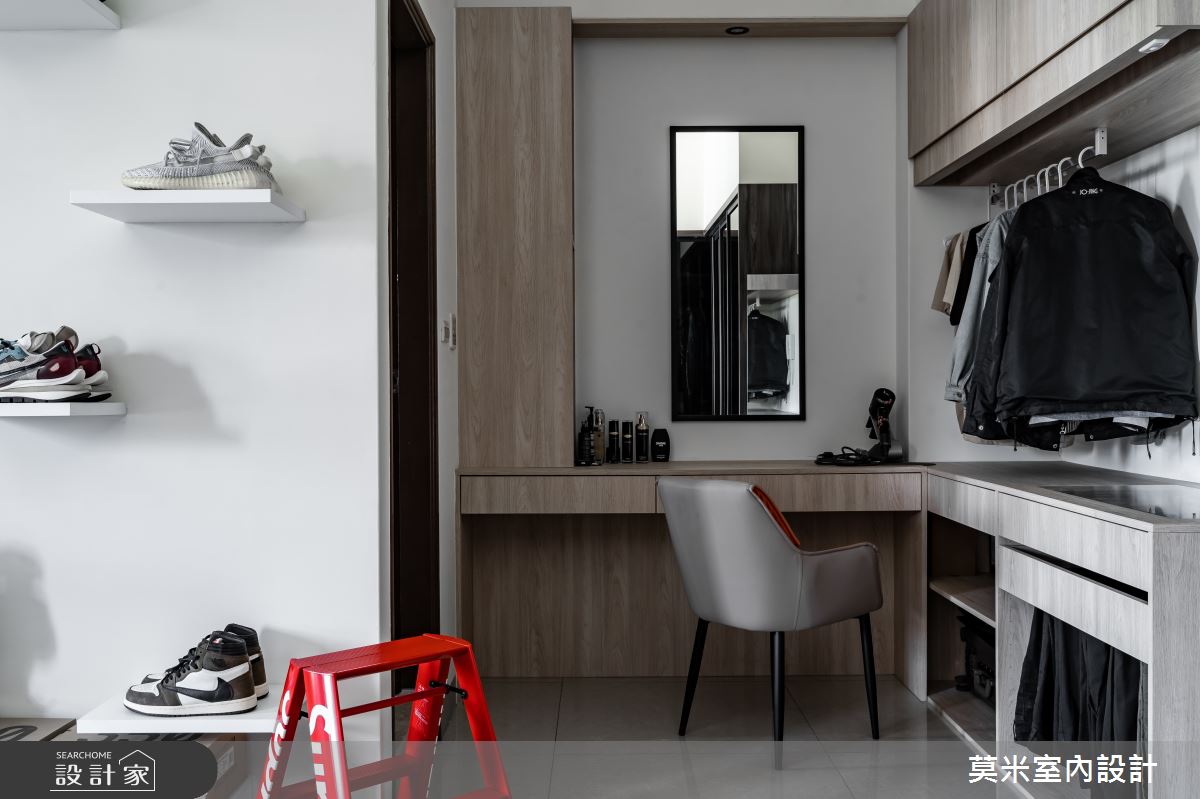 115坪新成屋(5年以下)＿混搭風更衣間案例圖片＿莫米室內設計＿莫米_日光之24