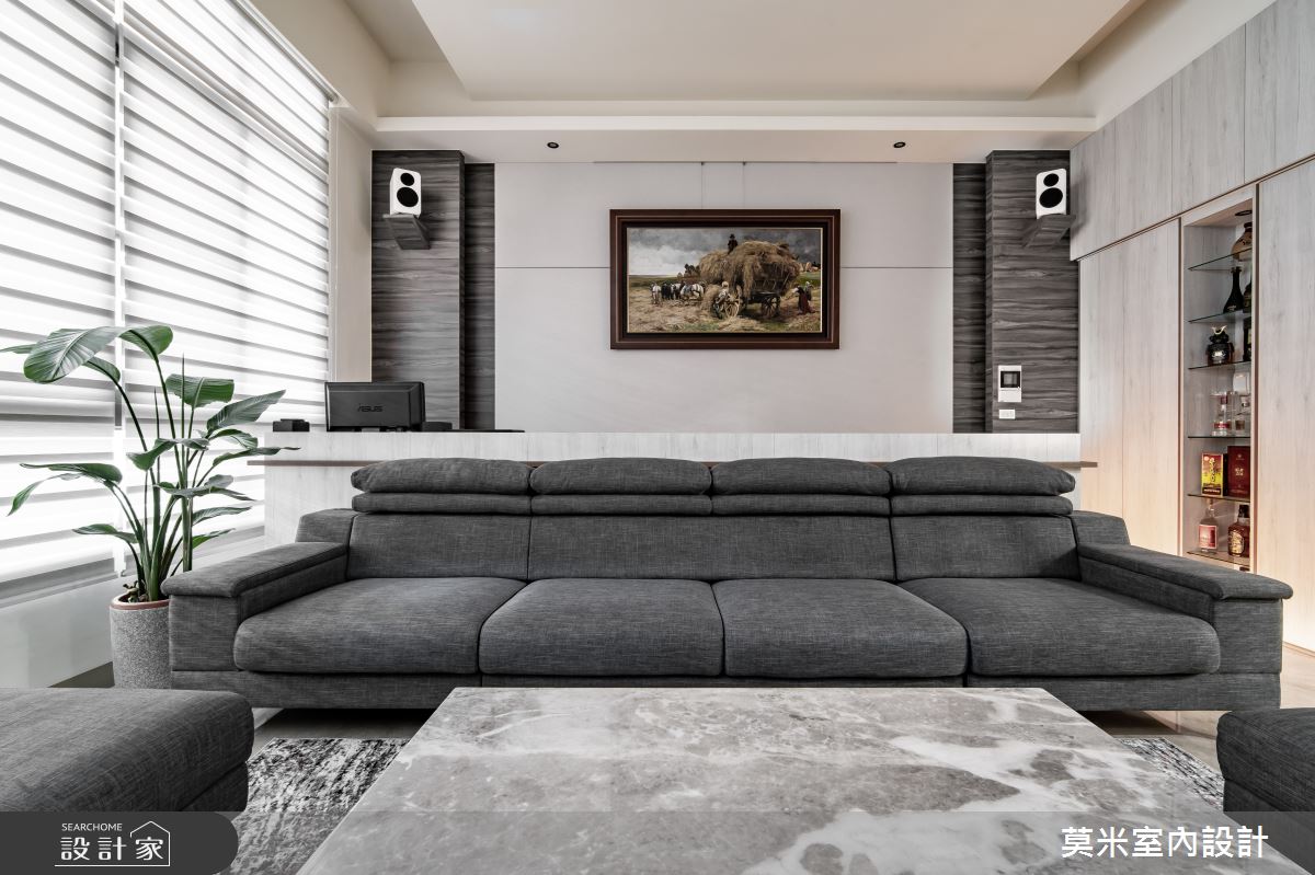 115坪新成屋(5年以下)＿混搭風客廳案例圖片＿莫米室內設計＿莫米_日光之2