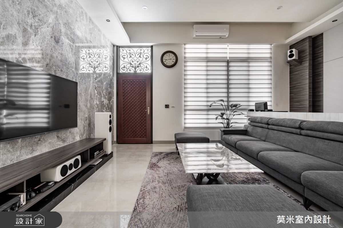 115坪新成屋(5年以下)＿混搭風客廳案例圖片＿莫米室內設計＿莫米_日光之1