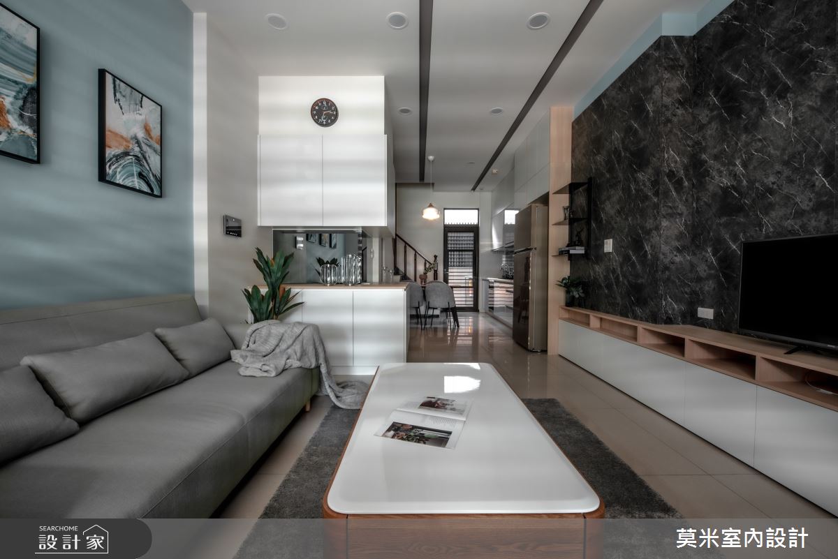 60坪新成屋(5年以下)＿現代風客廳案例圖片＿莫米室內設計＿莫米_耶茄雪夫之1