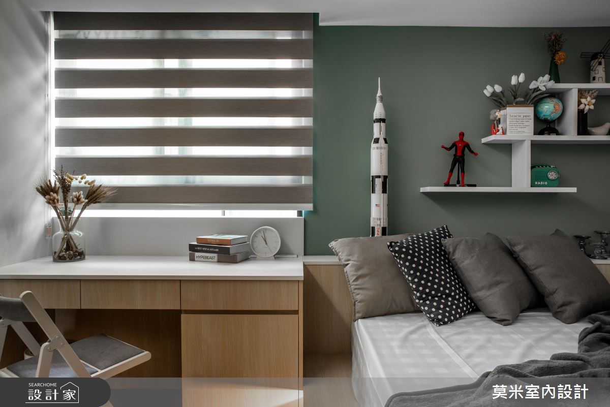 37坪新成屋(5年以下)＿簡約風臥室案例圖片＿莫米室內設計＿莫米_卡菲那之11