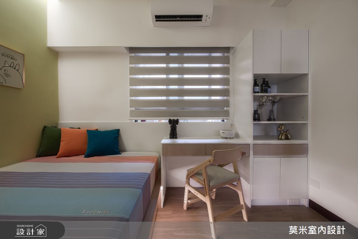 37坪新成屋(5年以下)＿簡約風臥室案例圖片＿莫米室內設計＿莫米_卡菲那之14