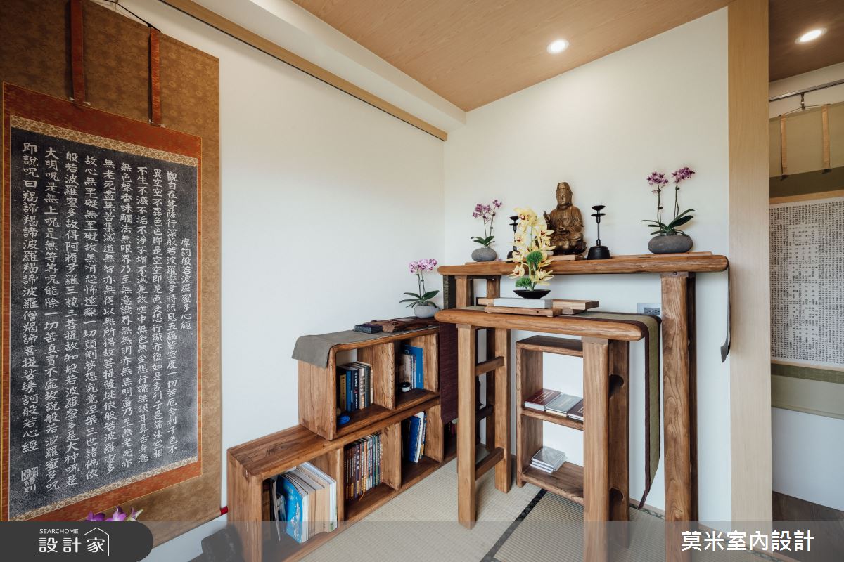 20坪新成屋(5年以下)＿日式禪風佛堂案例圖片＿莫米室內設計＿莫米_日式禪風之7