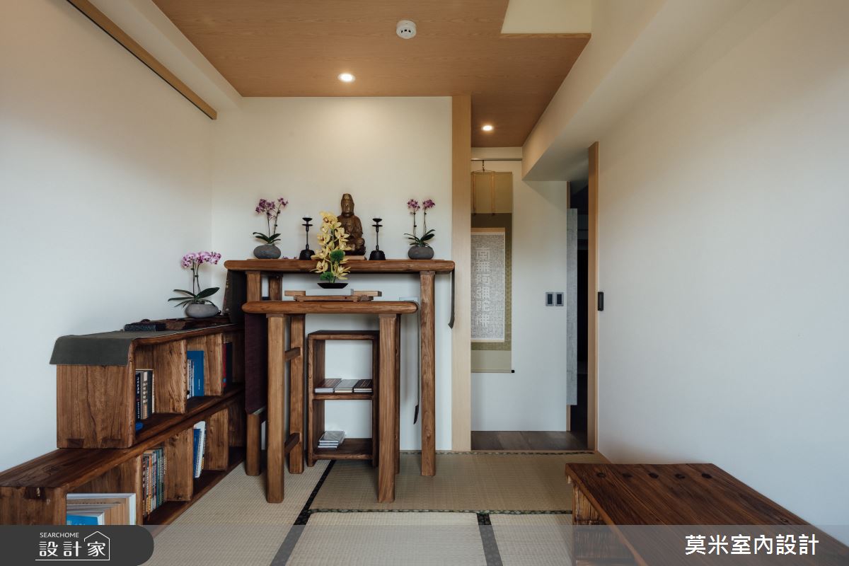20坪新成屋(5年以下)＿日式禪風佛堂案例圖片＿莫米室內設計＿莫米_日式禪風之8