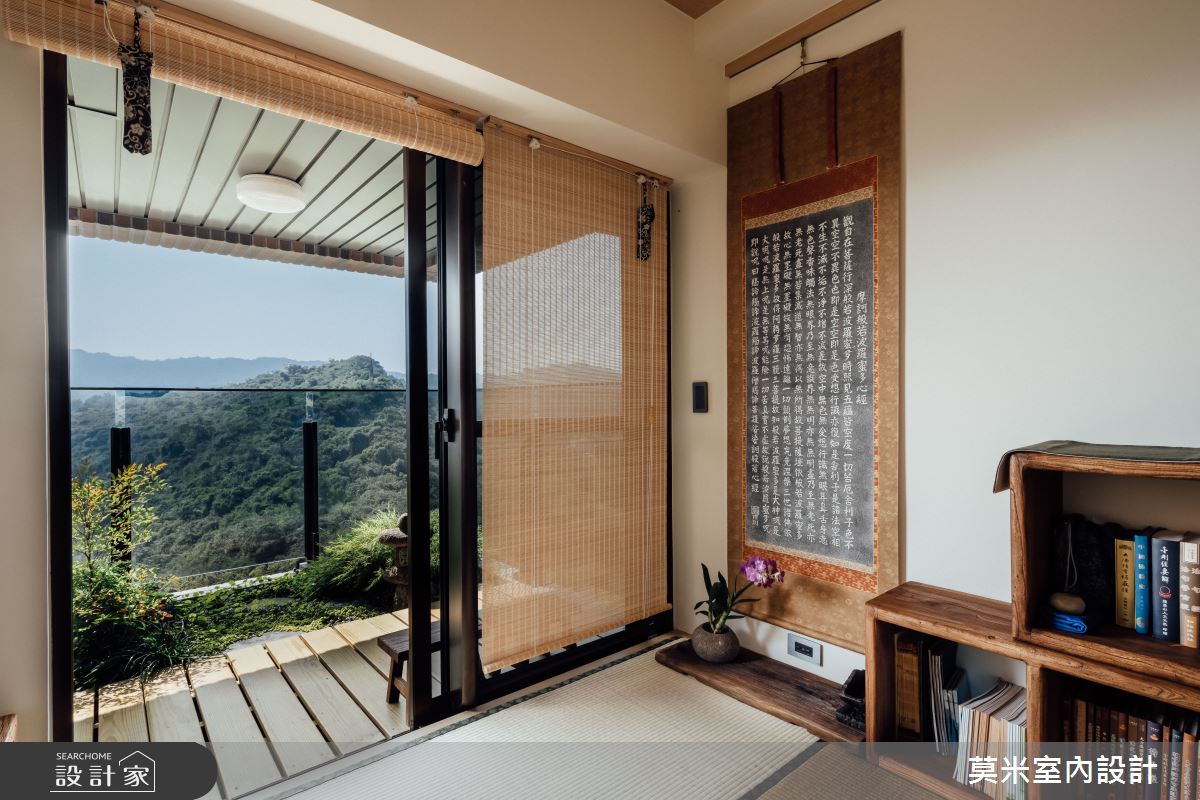 20坪新成屋(5年以下)＿日式禪風陽台案例圖片＿莫米室內設計＿莫米_日式禪風之6