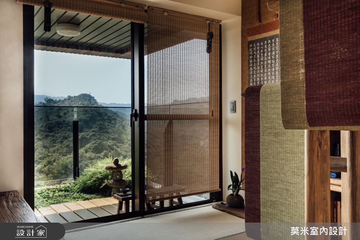 20坪新成屋(5年以下)＿日式禪風陽台案例圖片＿莫米室內設計＿莫米_日式禪風之5