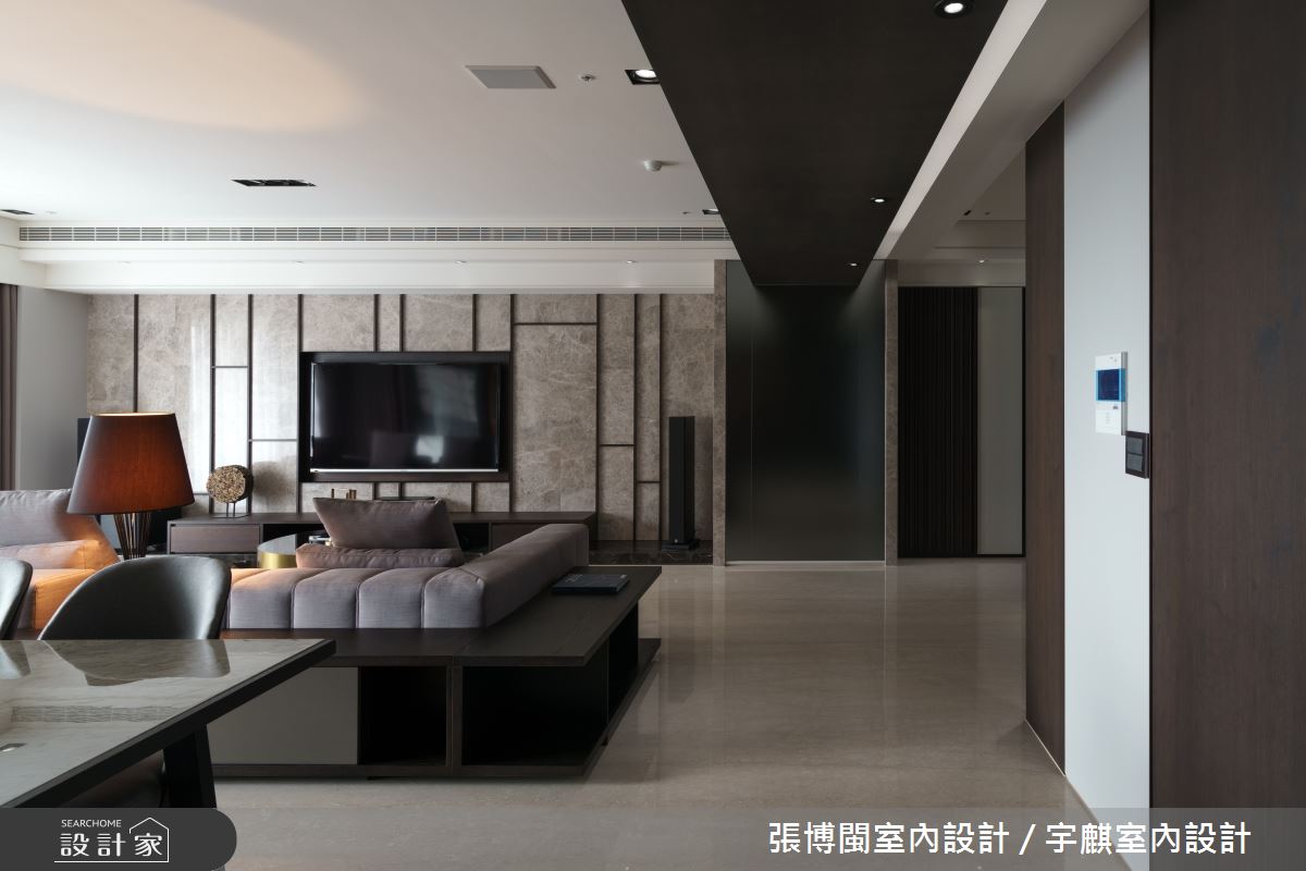 46坪新成屋(5年以下)＿現代風客廳案例圖片＿張博閩室內設計 / 宇麒室內設計＿張博閩_02之7