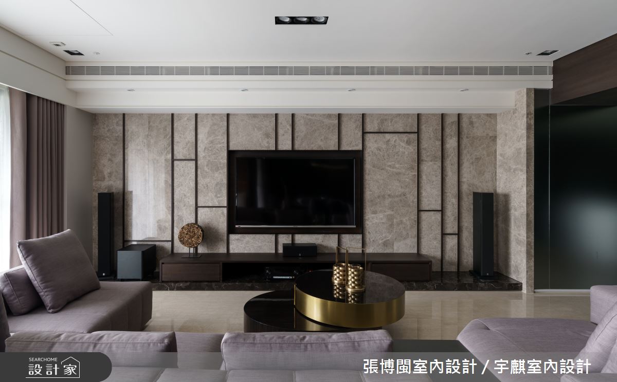 46坪新成屋(5年以下)＿現代風客廳案例圖片＿張博閩室內設計 / 宇麒室內設計＿張博閩_02之9
