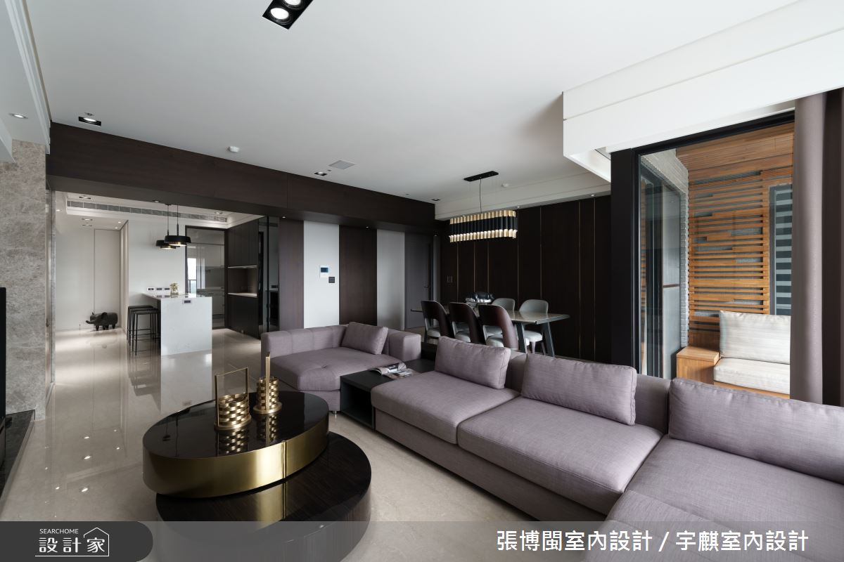 46坪新成屋(5年以下)＿現代風客廳案例圖片＿張博閩室內設計 / 宇麒室內設計＿張博閩_02之12