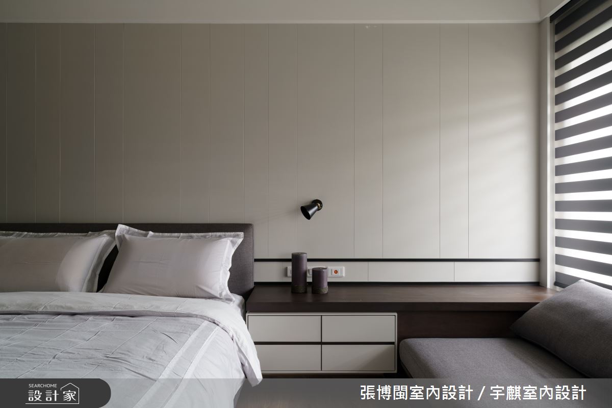 46坪新成屋(5年以下)＿現代風臥室臥榻案例圖片＿張博閩室內設計 / 宇麒室內設計＿張博閩_02之16
