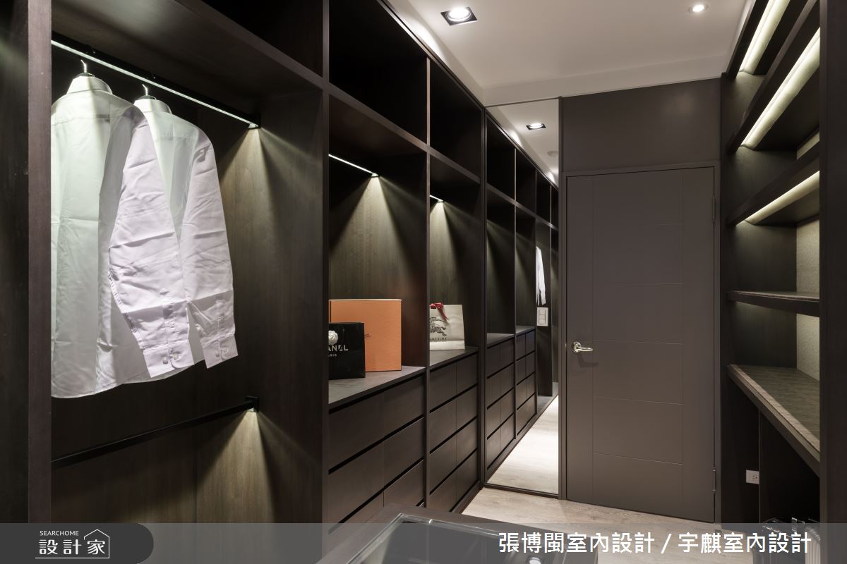 46坪新成屋(5年以下)＿現代風更衣間案例圖片＿張博閩室內設計 / 宇麒室內設計＿張博閩_02之21