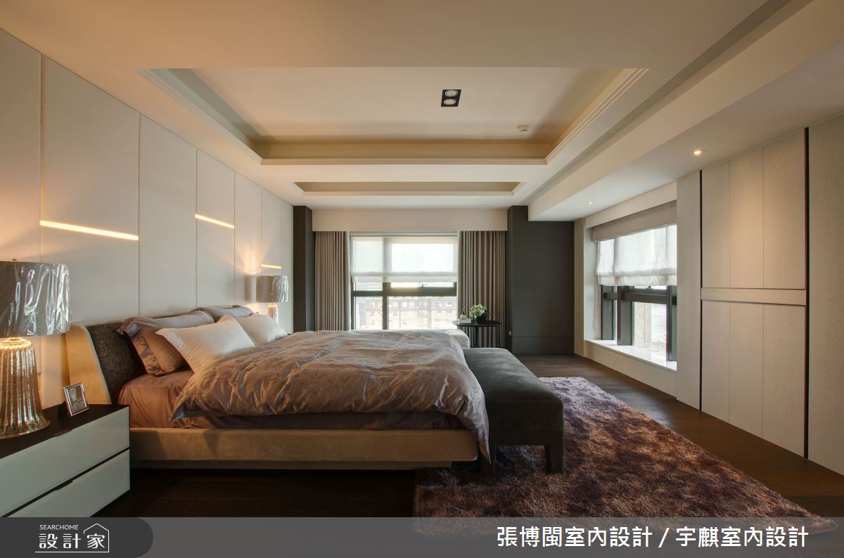 230坪新成屋(5年以下)＿現代風臥室案例圖片＿張博閩室內設計 / 宇麒室內設計＿張博閩_03之9