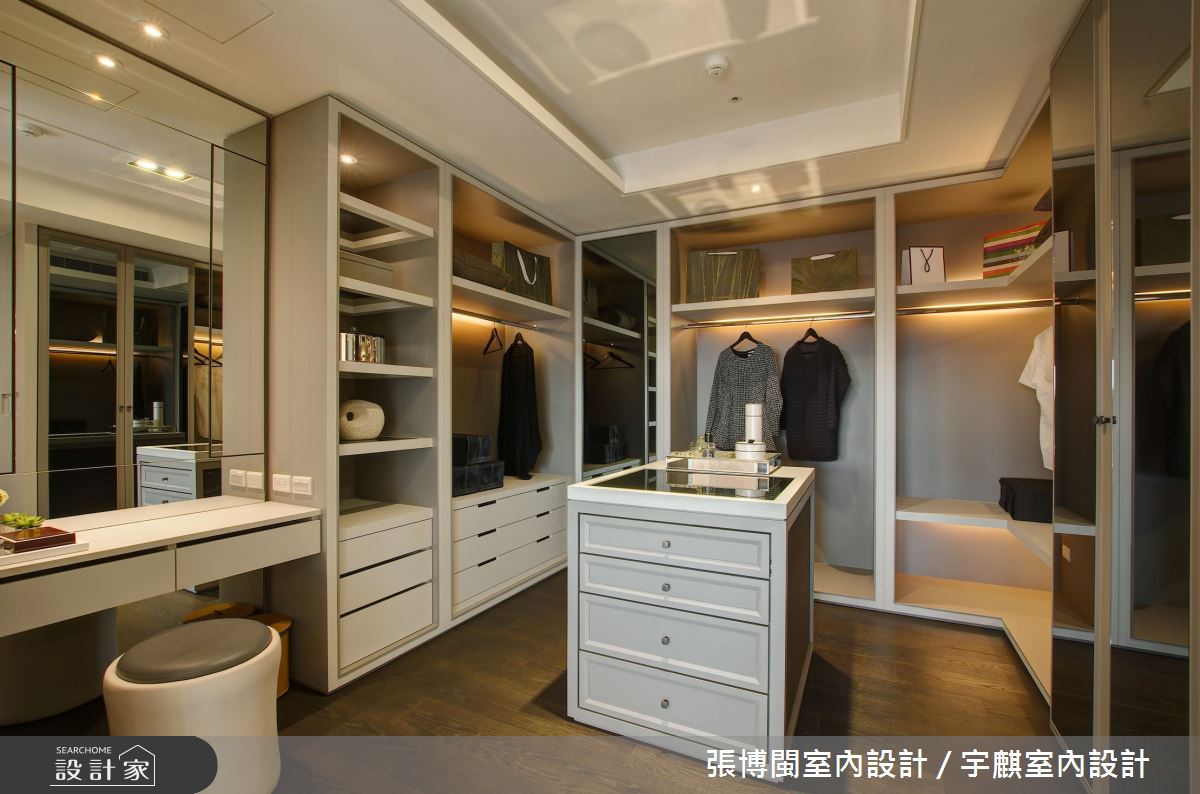 230坪新成屋(5年以下)＿現代風更衣間案例圖片＿張博閩室內設計 / 宇麒室內設計＿張博閩_03之29