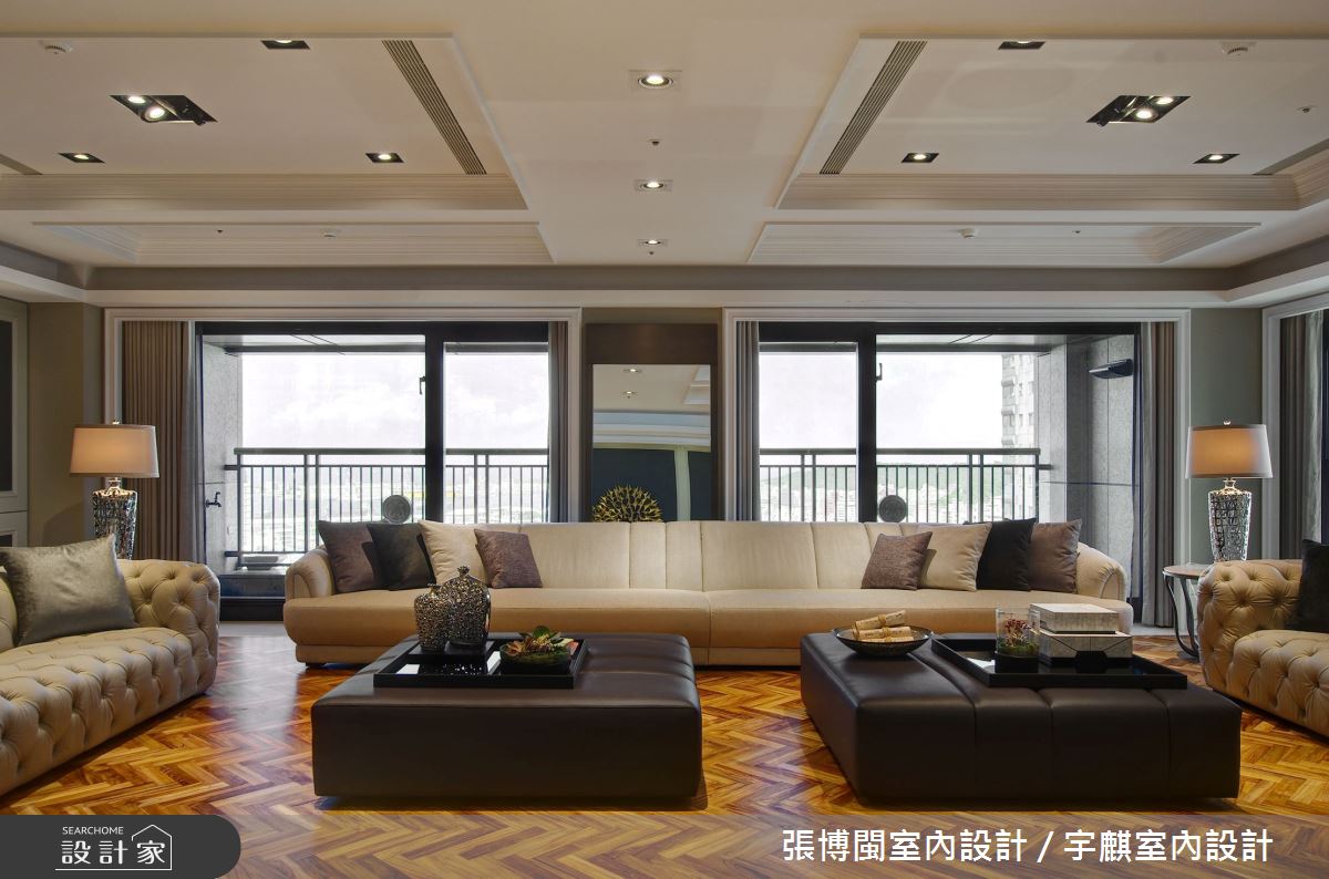 110坪新成屋(5年以下)＿現代風客廳案例圖片＿張博閩室內設計 / 宇麒室內設計＿張博閩_04之4
