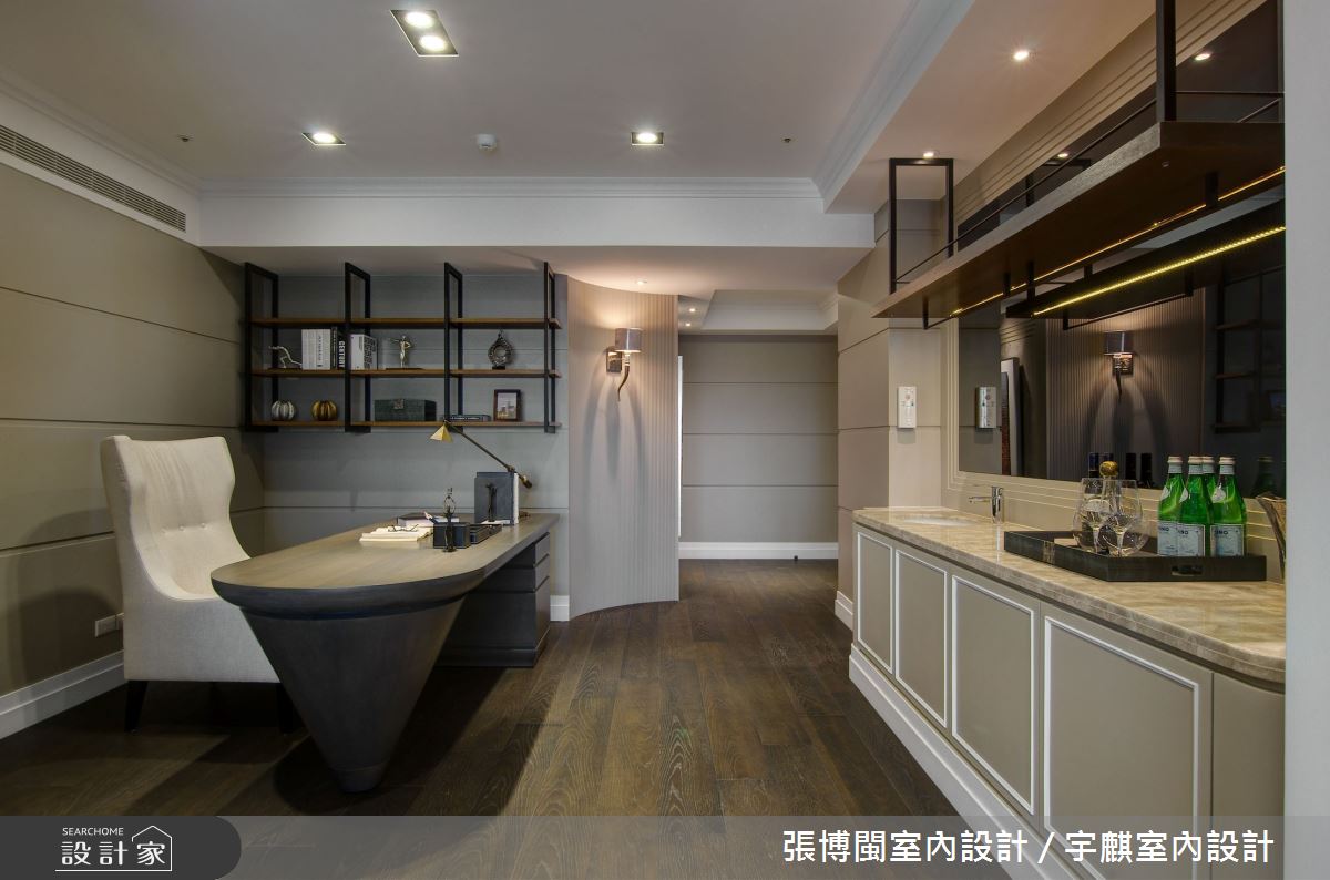 110坪新成屋(5年以下)＿現代風書房案例圖片＿張博閩室內設計 / 宇麒室內設計＿張博閩_04之18