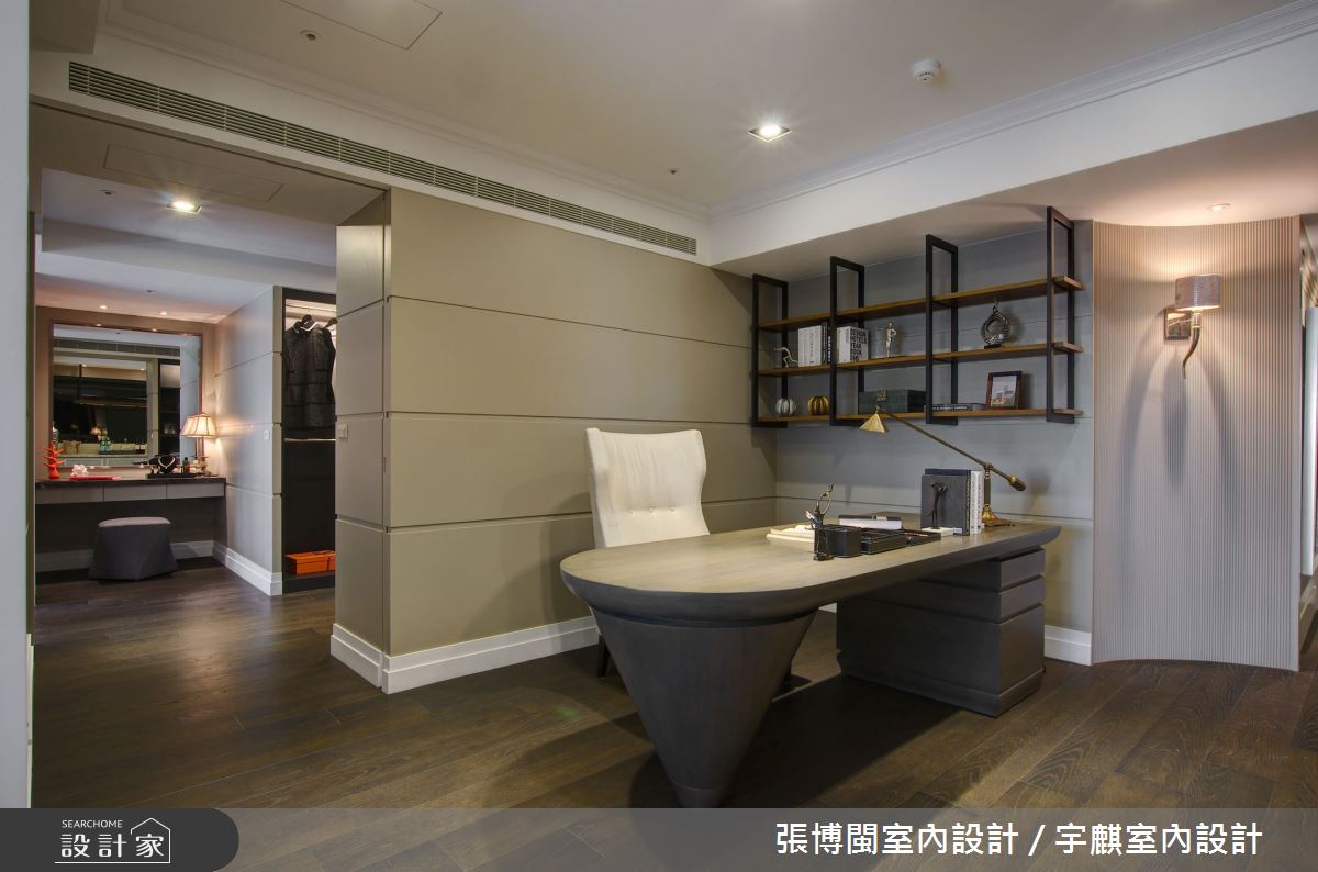 110坪新成屋(5年以下)＿現代風書房案例圖片＿張博閩室內設計 / 宇麒室內設計＿張博閩_04之19