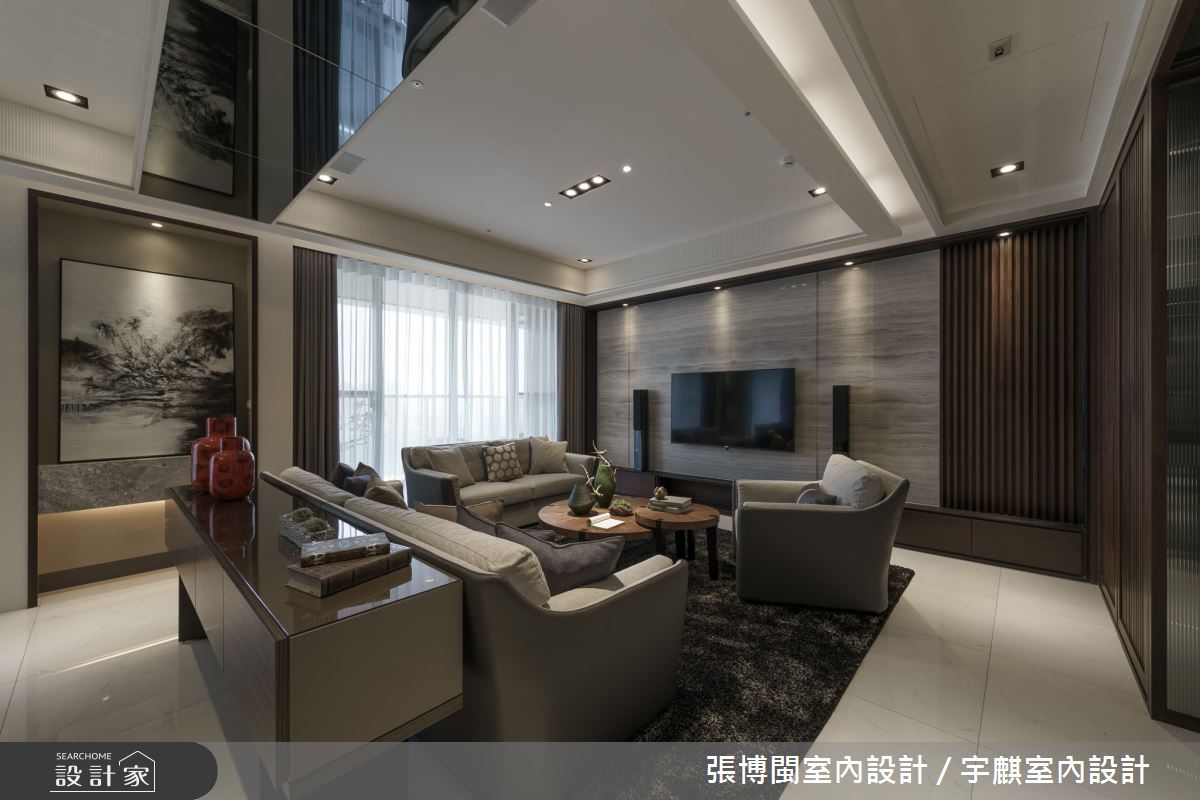 65坪新成屋(5年以下)＿新古典客廳案例圖片＿張博閩室內設計 / 宇麒室內設計＿張博閩_05之10