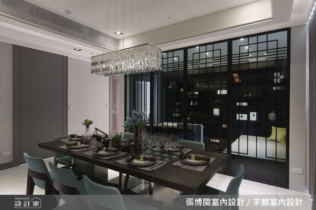 65坪新成屋(5年以下)＿新古典餐廳案例圖片＿張博閩室內設計 / 宇麒室內設計＿張博閩_05之13