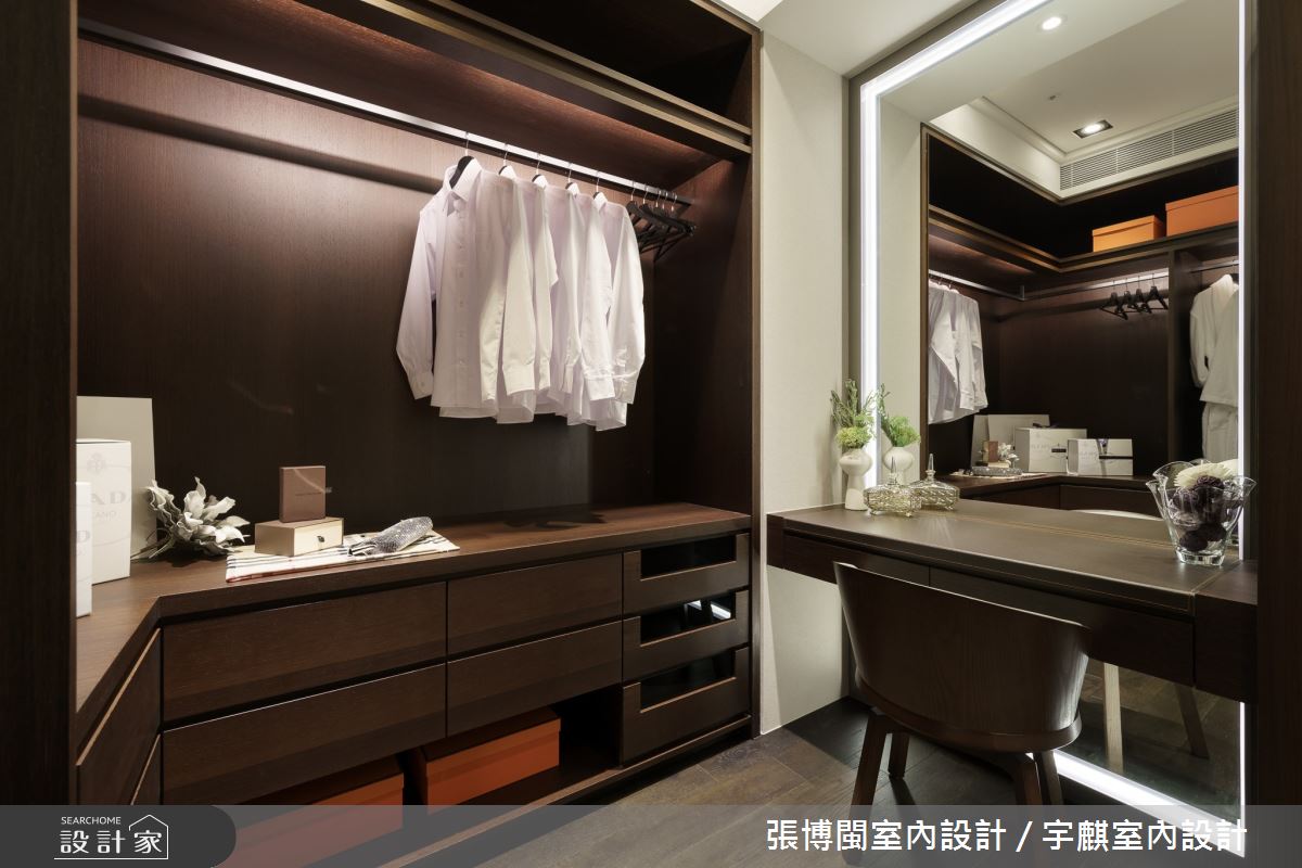 65坪新成屋(5年以下)＿新古典更衣間案例圖片＿張博閩室內設計 / 宇麒室內設計＿張博閩_05之20