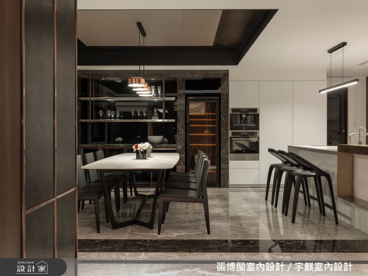 120坪新成屋(5年以下)＿奢華風餐廳案例圖片＿張博閩室內設計 / 宇麒室內設計＿張博閩_06之13
